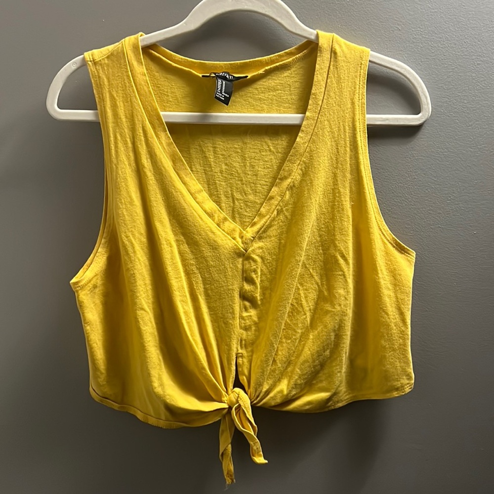 Cropped tank